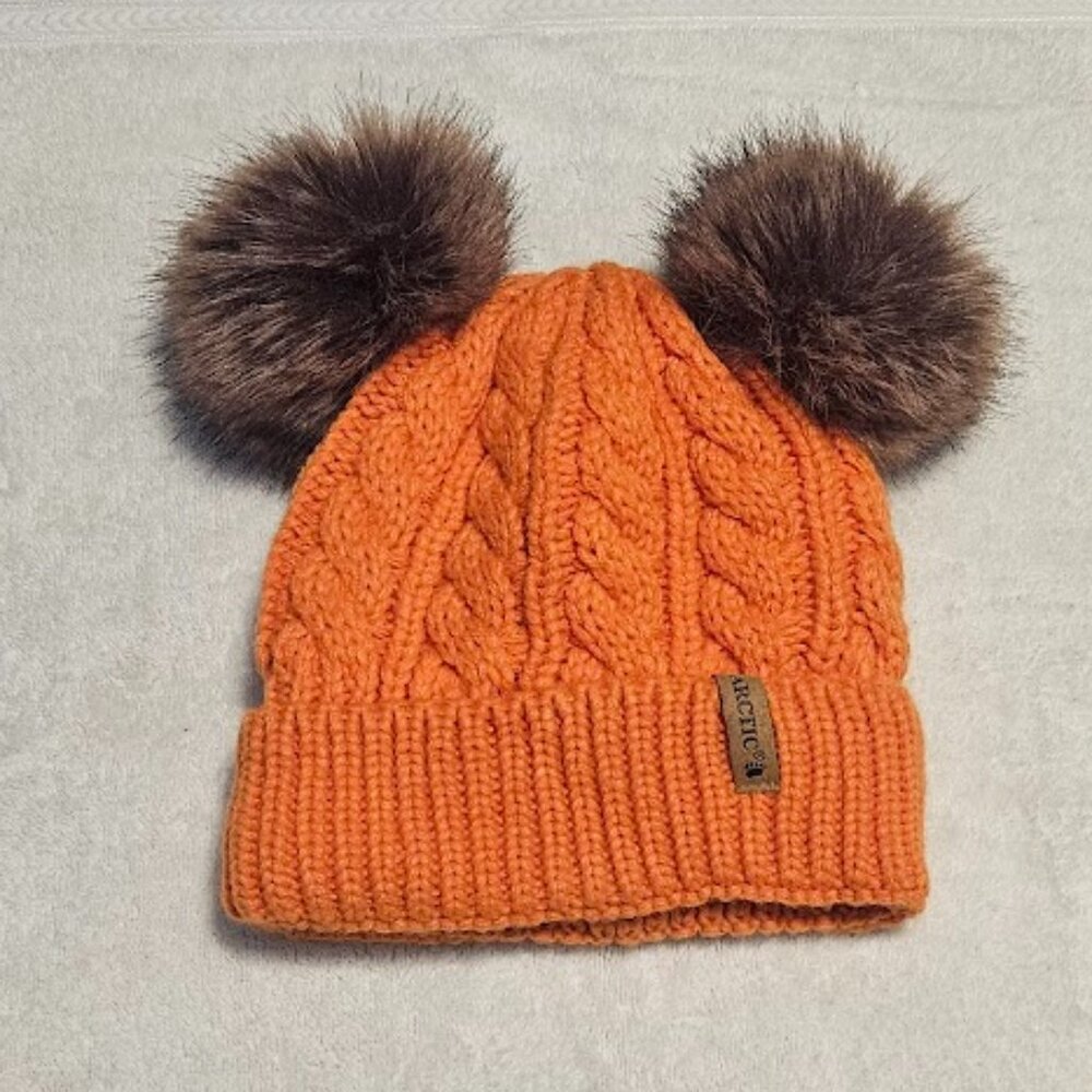 Double Pop Pom Winter Hat